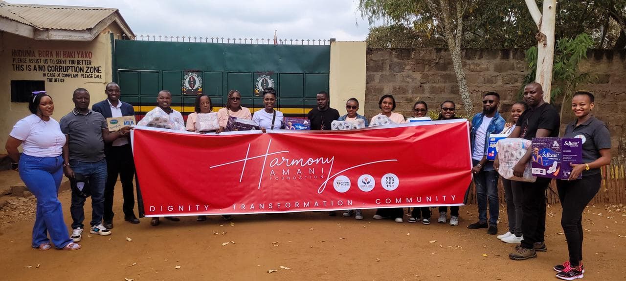 Harmony Amani team collaborating on public health initiatives